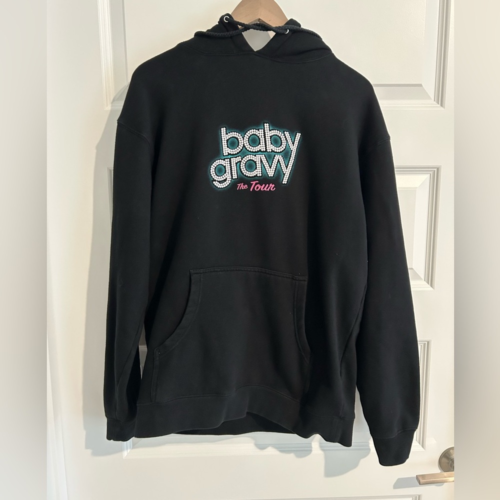 Baby Gravy Tour Hoodie Black Size M Mens